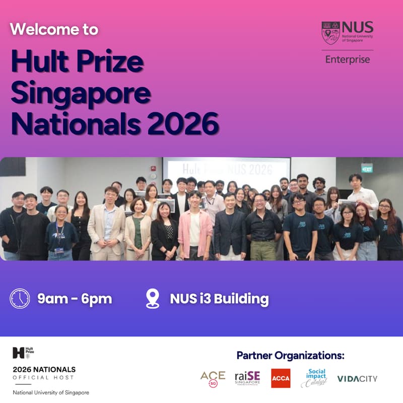 Cover Image for Hult Prize Singapore Nationals 2026