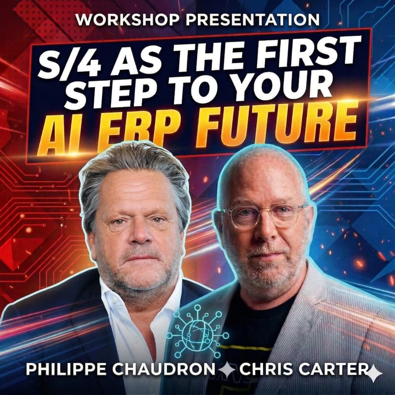 Cover Image for S/4 as the first step to your AI ERP future