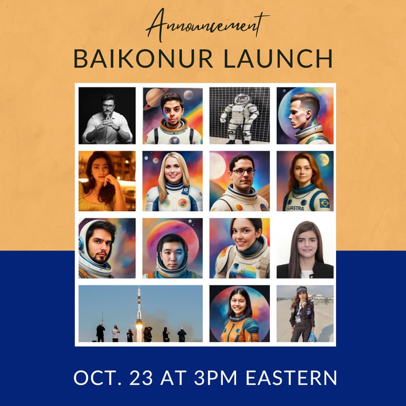 Cover Image for Baikonur Launch Announcement | MoonDAO Town Hall