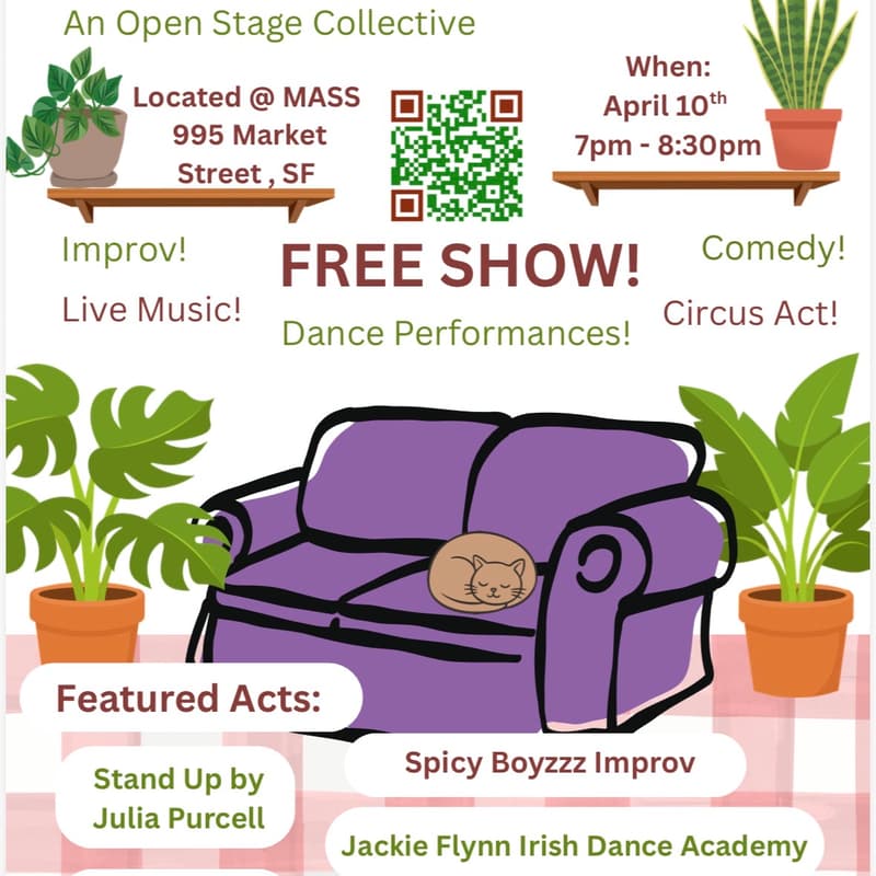 Cover Image for The Living Room Show - Open Registration