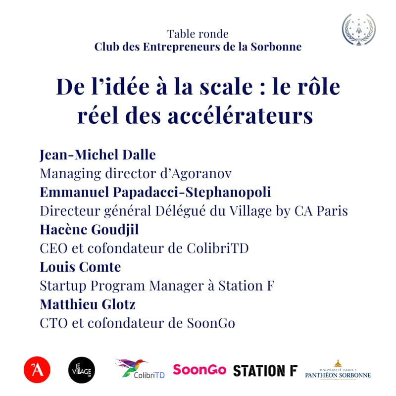 Cover Image for De l'idée à la scale : le rôle réel des accélérateurs