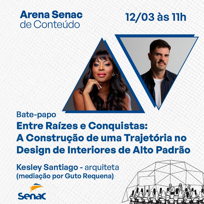 Cover Image for Entre Raízes e Conquistas: A Construção de uma Trajetória no Design de Interiores de Alto Padrão - 12/03