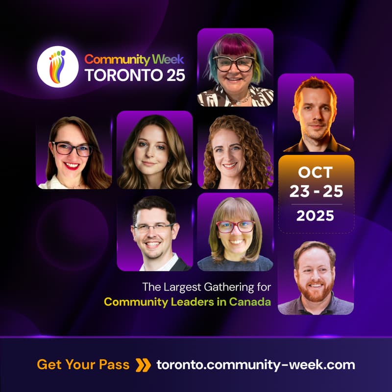 Cover Image for Toronto Community Week (October 23-25, 2025) - by Led by Community