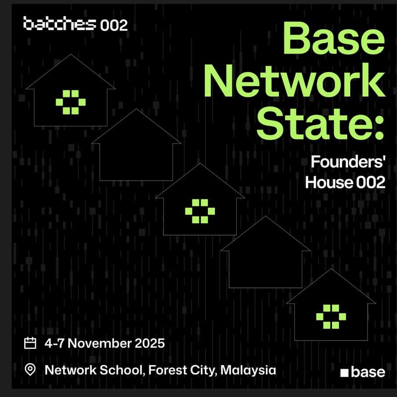 Cover Image for Base Network State: Founders' House 002 - The Pitch Day