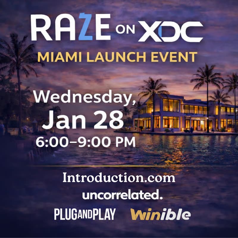 Cover Image for Private Miami Mansion Launch Party for Founders, Allocators, and Builders