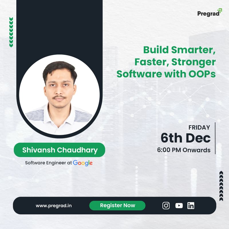 Cover Image for Build Smarter, Faster, Stronger, Software with OOPs