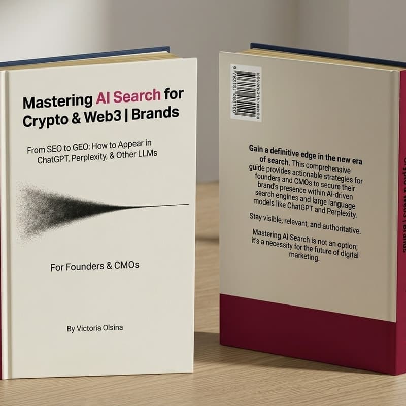 Cover Image for Mastering AI Search for Crypto & Web3 Brands: Book Launch