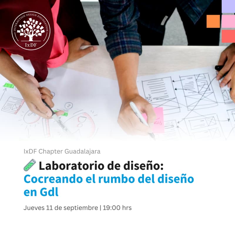 Cover Image for 🧪 Laboratorio de diseño: Cocreando el rumbo del diseño en Gdl