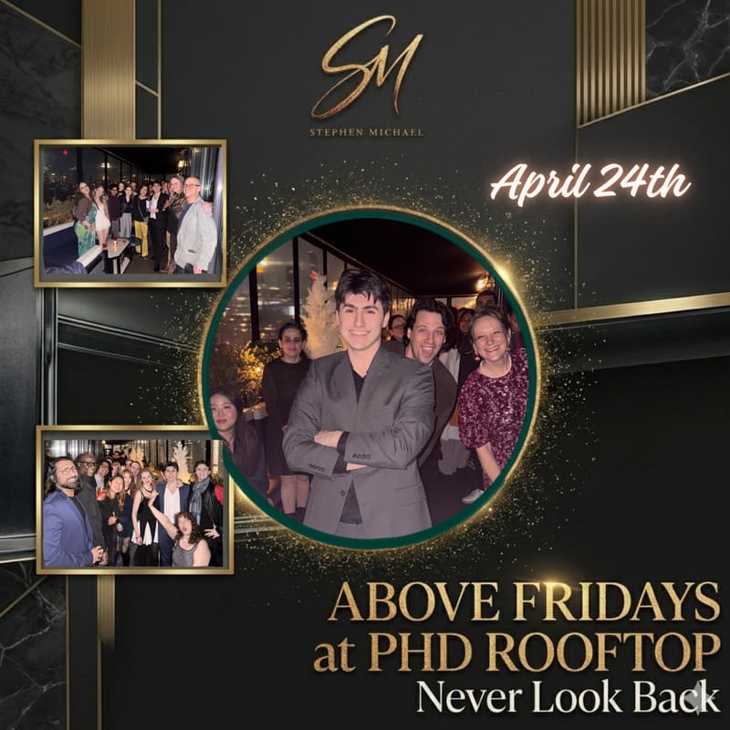 Cover Image for Above Fridays at PhD Lounge | Never Look Back
