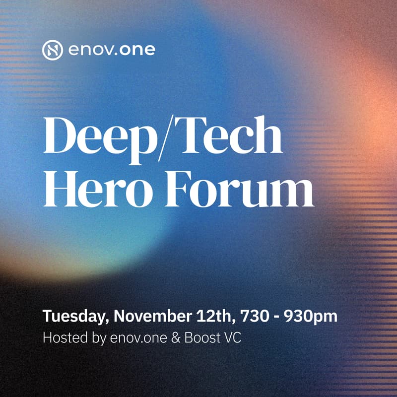 Cover Image for Deep/Tech Hero Forum