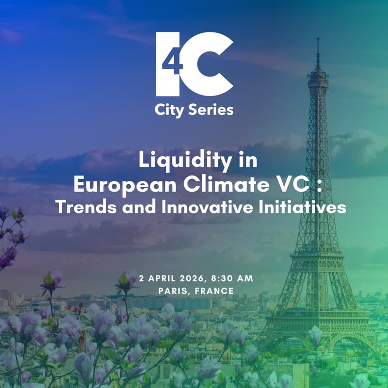 Cover Image for Liquidity in European Climate VC : trends and innovative initiatives