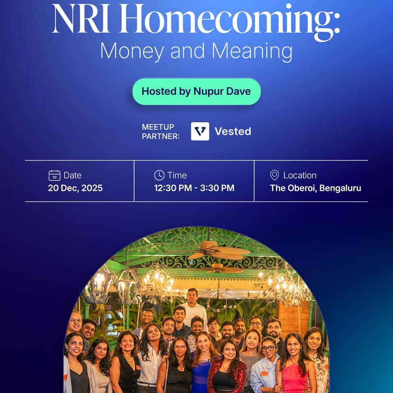 Cover Image for NRI Homecoming Lunch - Money & Meaning
