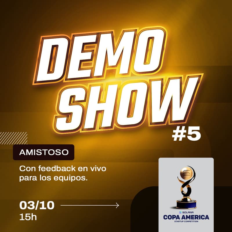 Cover Image for Demoshow #5 - Copa América [ES]