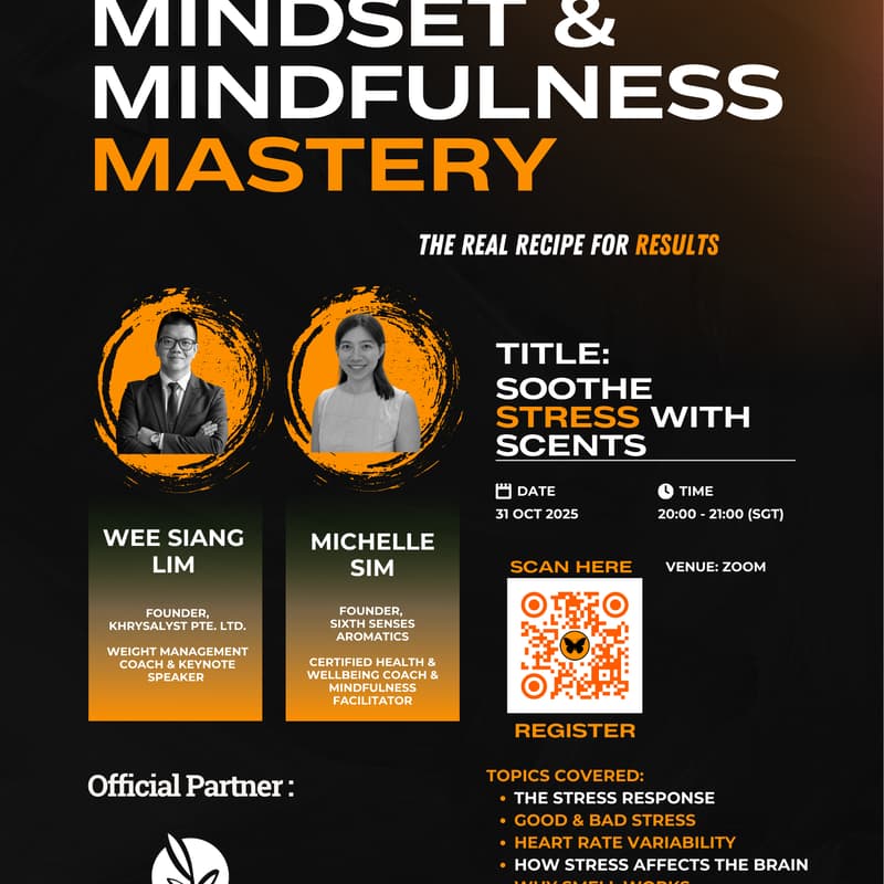 Cover Image for Mindset & Mindfulness Mastery Series: Soothe Stress with Scents