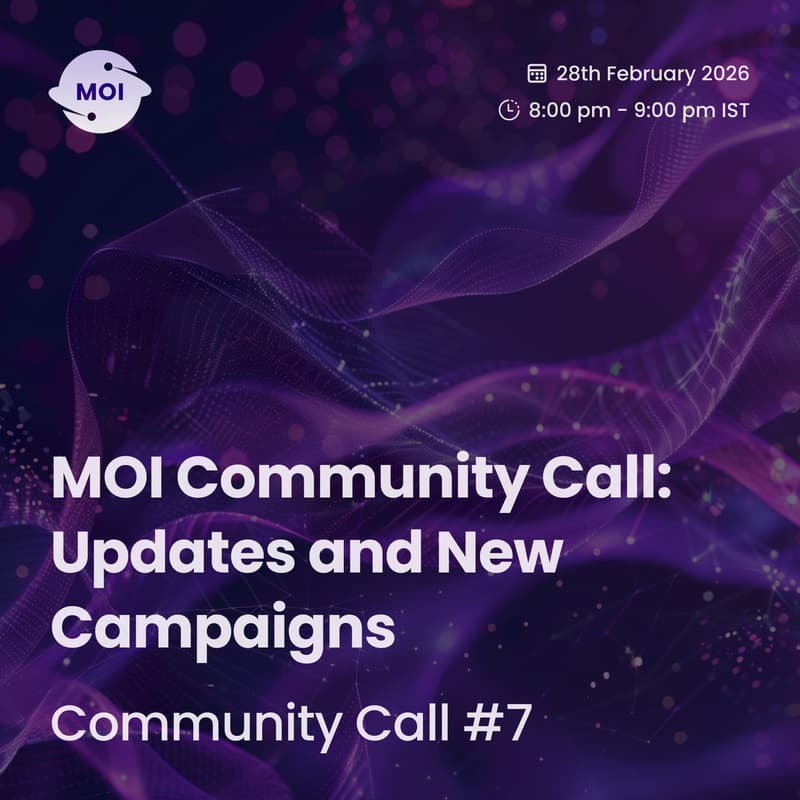 Cover Image for MOI Community Call #7