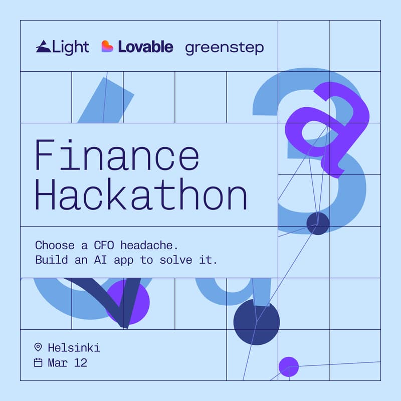 Cover Image for Light x Lovable x Greenstep Finance Hackathon