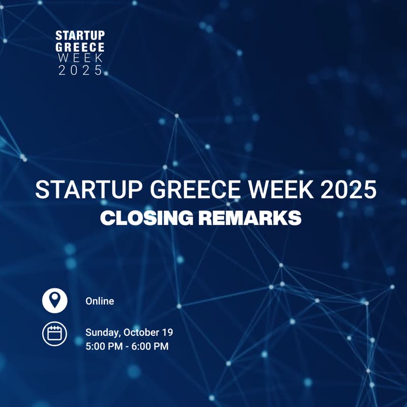 Cover Image for Startup Greece Week 2025 - Closing Remarks