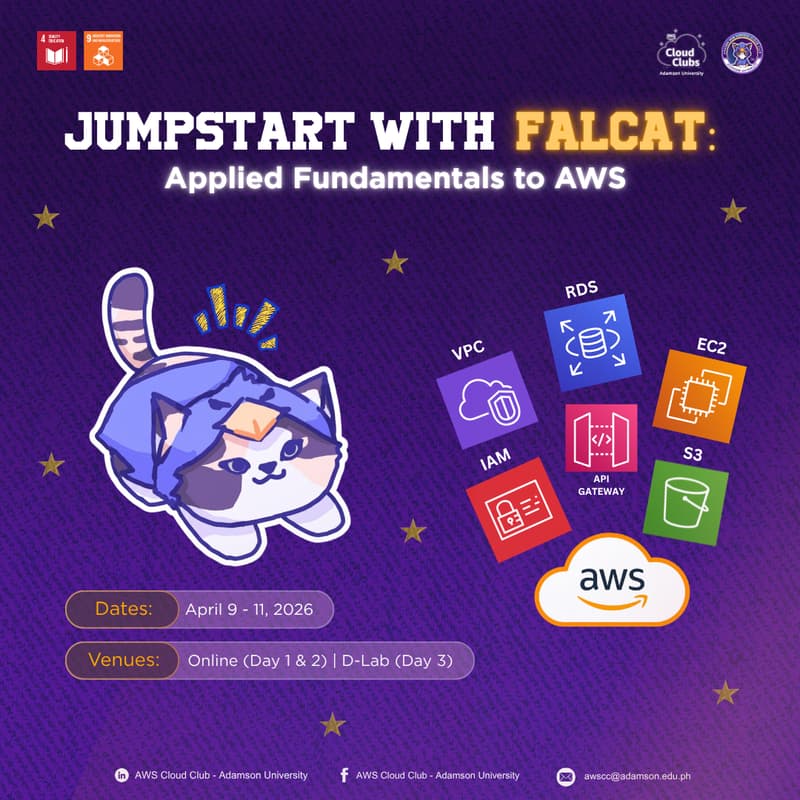 Cover Image for Jumpstart with FalCat: Applied Fundamentals to AWS Cloud