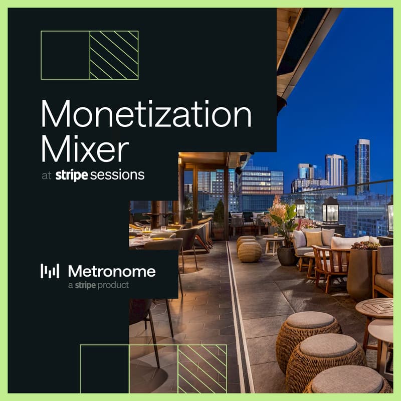 Cover Image for Monetization Mixer | Stripe Sessions