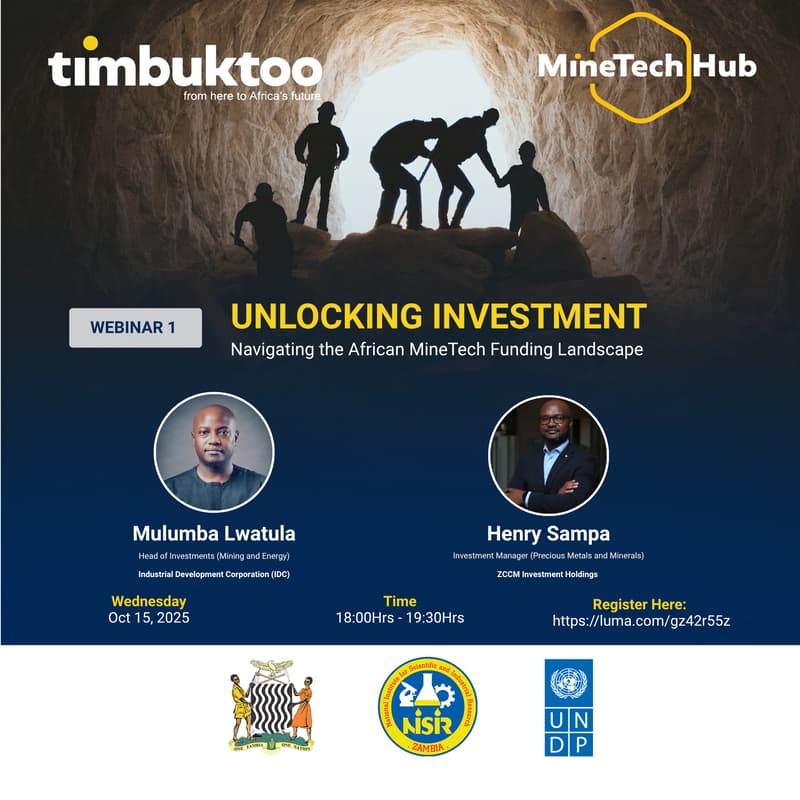 Cover Image for timbuktoo MineTech: Navigating the African MineTech Funding Landscape