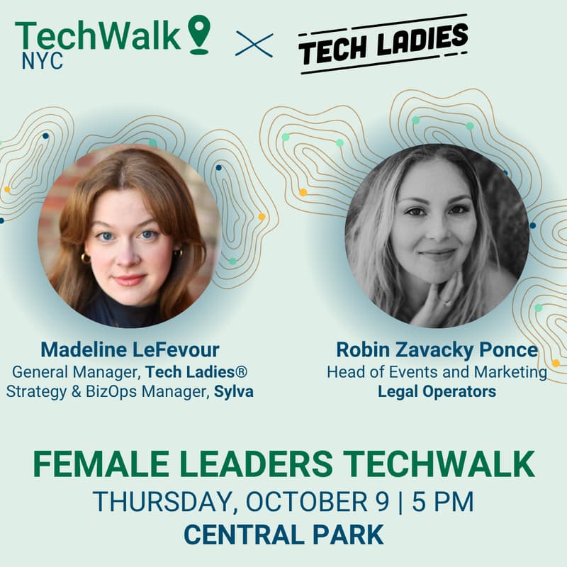 Cover Image for ICON TechWalk | NYC, 10/9 w/ Tech Ladies