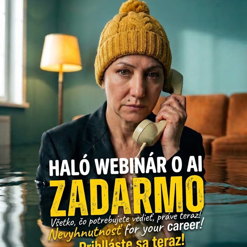 Cover Image for 𤯠ZMENĂ AI VĂĹ Ĺ˝IVOT? ĂNO, ZA 60 MINĂT!!!- webinĂĄr zadarmo !!