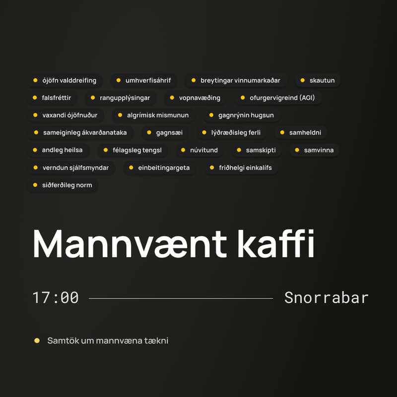 Cover Image for Mannvænt kaffi