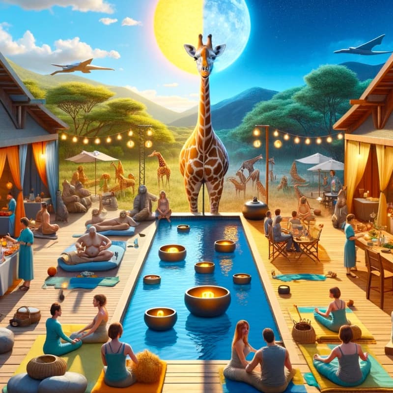 Cover Image for Giraffes in the House - Mystic Manor