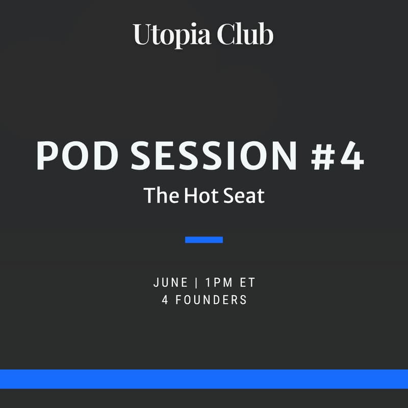 Cover Image for Utopia Pod #4 — The hot seat