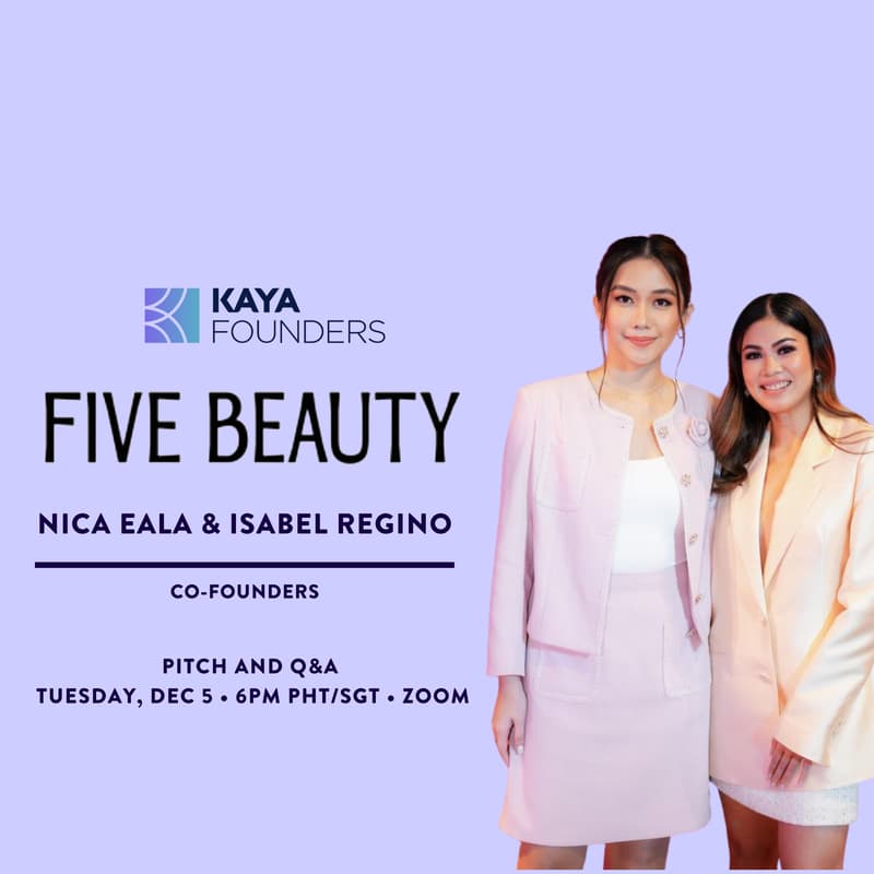 Cover Image for Kaya Pitch Night: Five Beauty 💋💄✨