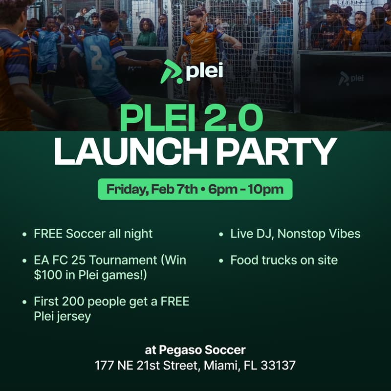 Cover Image for Plei 2.0 Launch Party