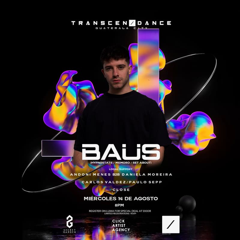 Foto de portada de TRANSCENDANCE W/ BAUS (ARG)
