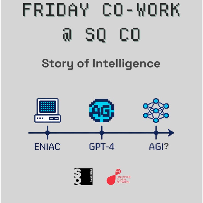 Cover Image for Co-work Fridays @ SQCo - The Stage: Story of Intelligence