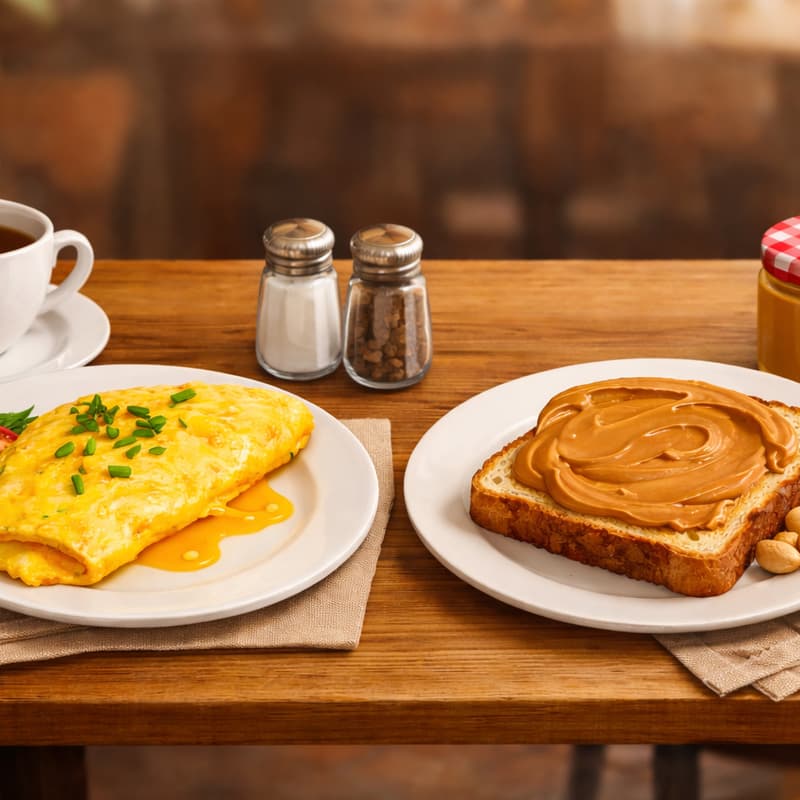 Cover Image for Café-discussion : plutôt omelette ou beurre de cacahuète ?