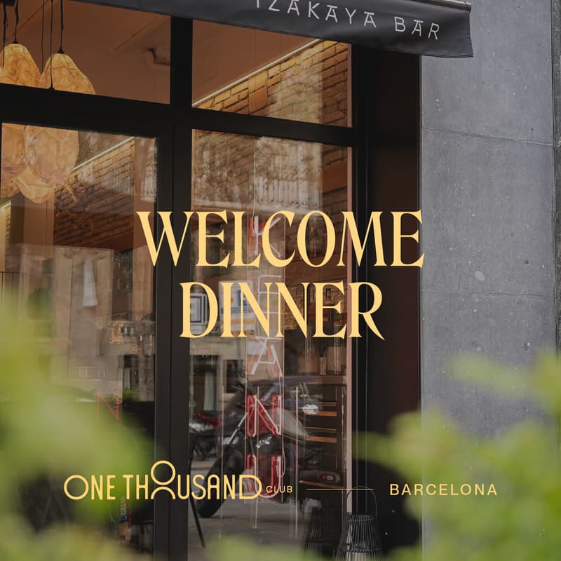 Cover Image for Welcome Dinner