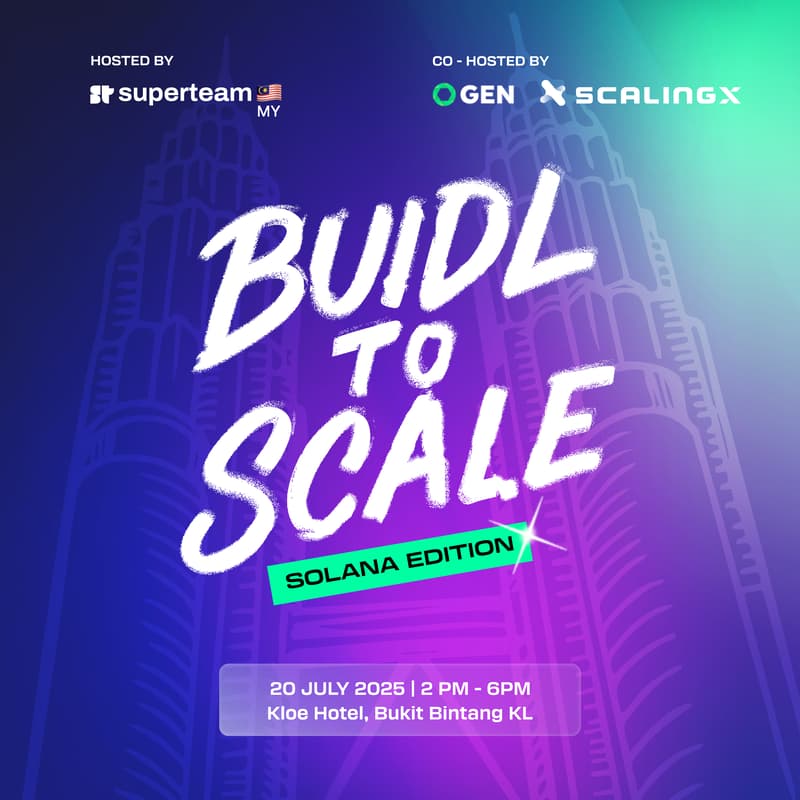 Cover Image for Buidl to Scale: Solana Edition