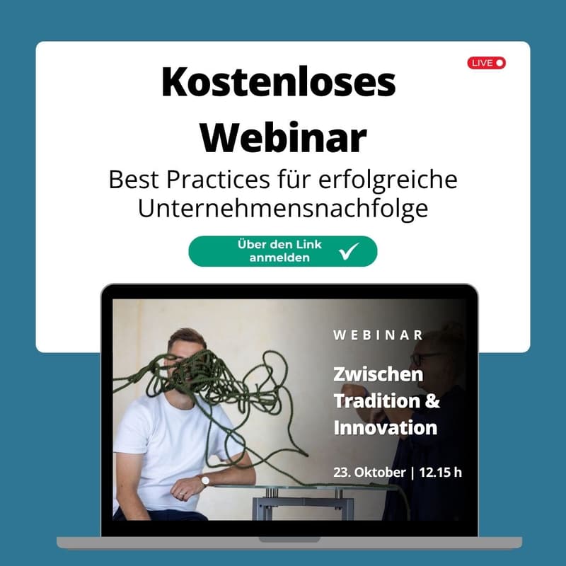 Cover Image for Zwischen Tradition & Innovation: Best Practice Strategien für erfolgreiche Familiennachfolge