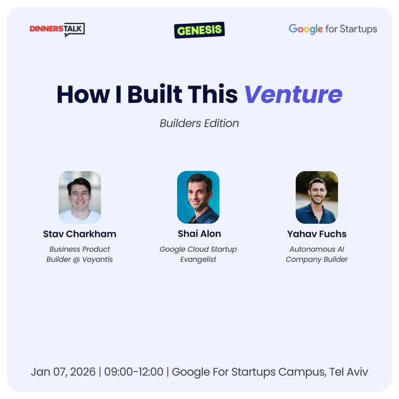 Cover Image for How I Built This Venture - Builders Edition