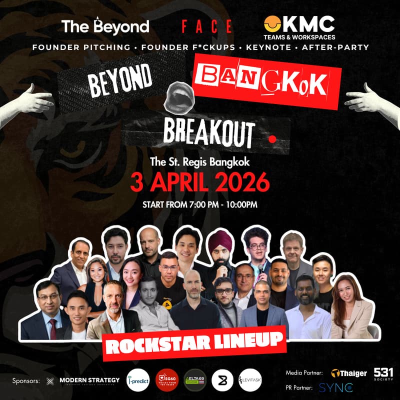 Cover Image for FACE Beyond Bangkok: Founder Pitching • Founder F*ckups • Keynote • After-Party