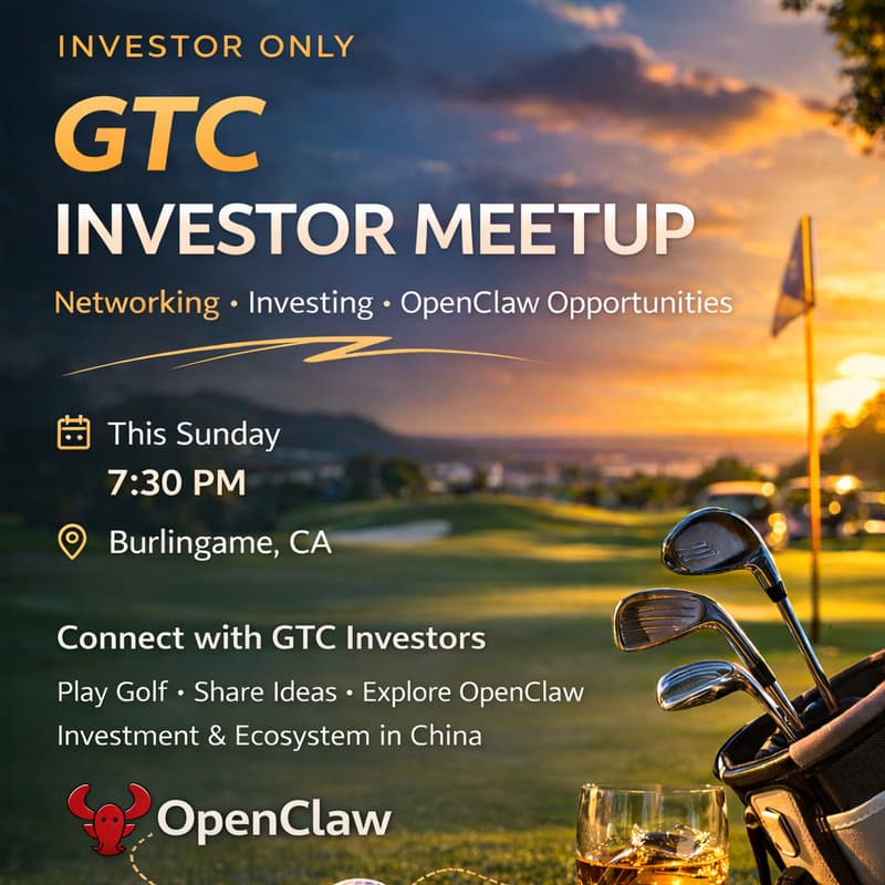 Cover Image for GTC Investor Meetup | Investor Only Topgolf⛳️