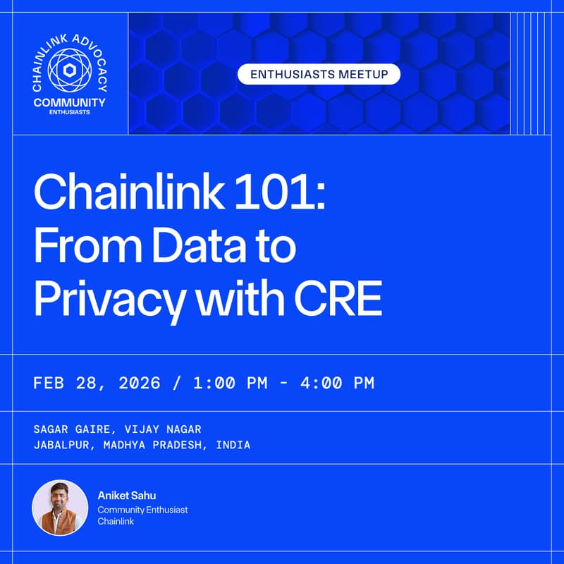 Cover Image for Chainlink 101: From Data to Privacy with CRE