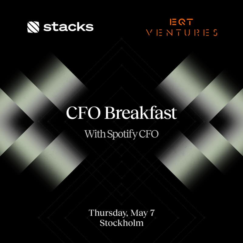 Cover Image for CFO Breakfast with Spotify CFO