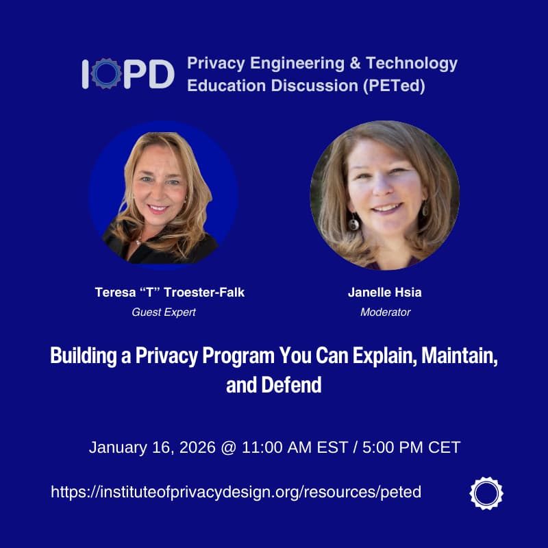 Cover Image for Building a Privacy Program You Can Explain, Maintain, and Defend