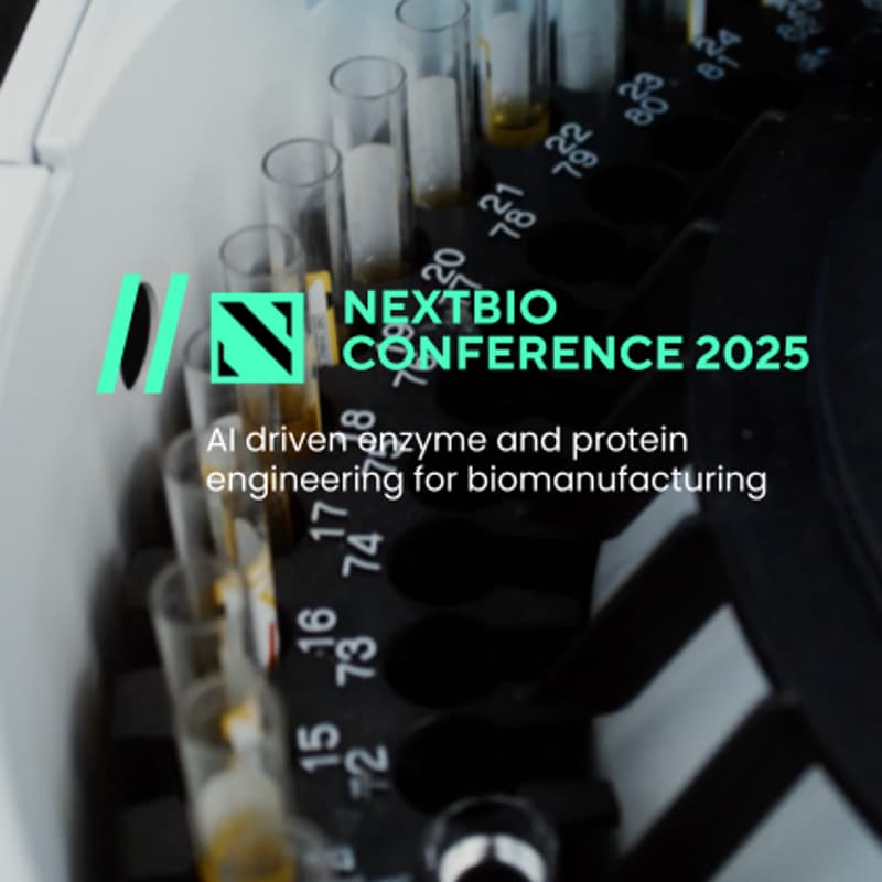 Cover Image for NEXT.BIO 2025 - AI driven enzyme and protein engineering for biomanufacturing