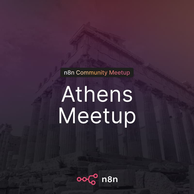 Cover Image for n8n Athens Community Meetup