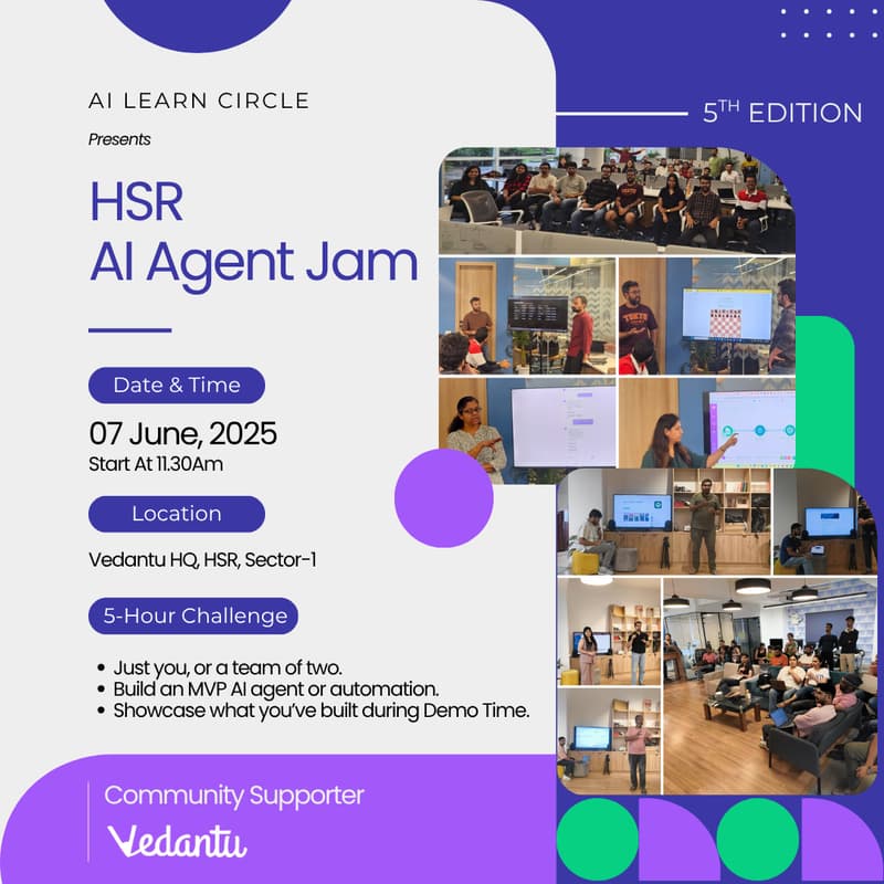 Cover Image for HSR AI Agent Jam (June Edition): Mini-Hackathon for Product Professionals