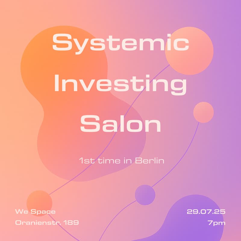 Cover Image for Systemic Investing Salon