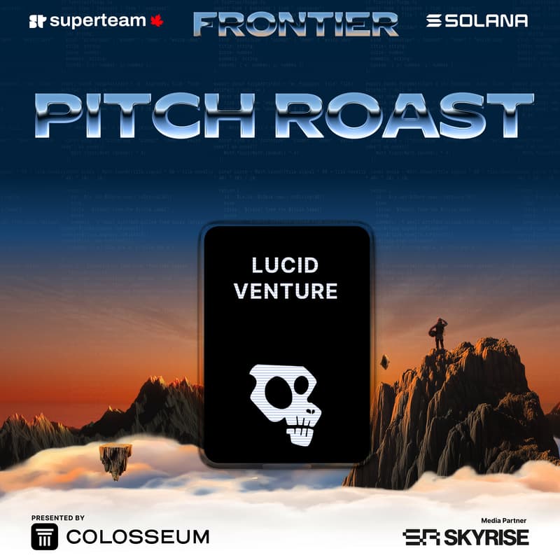 Cover Image for WATCH PARTY - Pitch Roast: Lucid Ventures