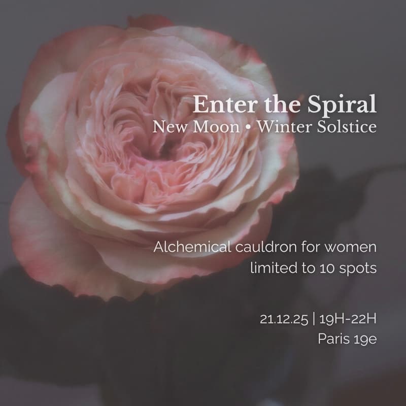 Cover Image for Enter the Spiral: New Moon • Winter Solstice Women’s Circle