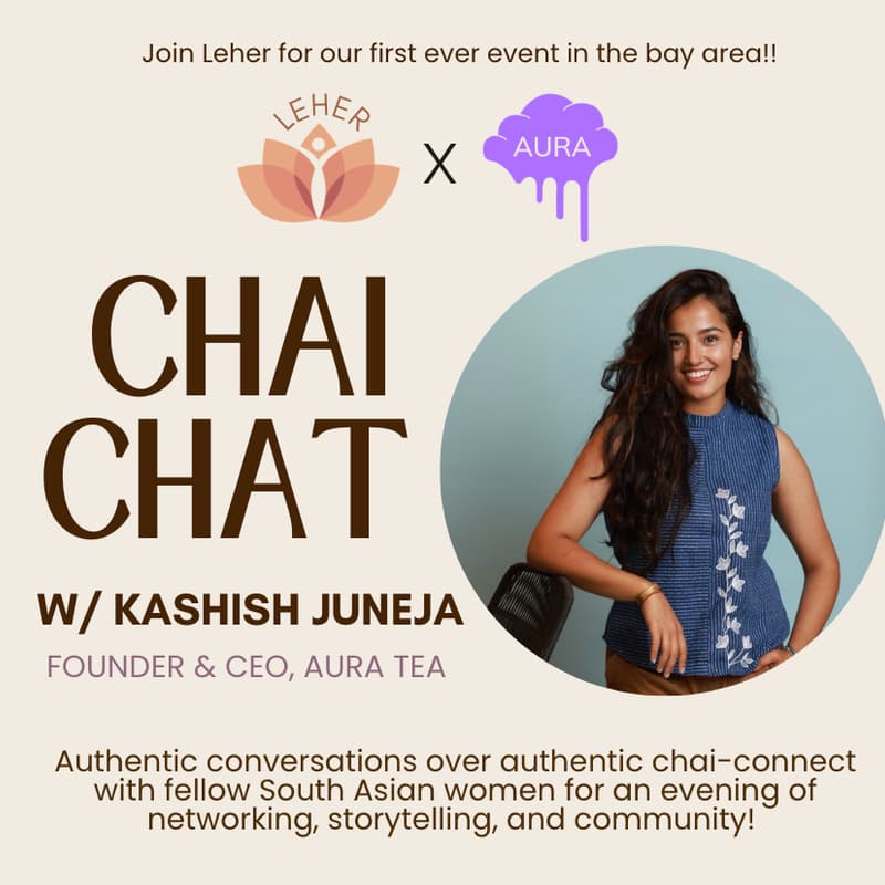 Cover Image for Leher x AURA: Chai Chat for South Asian Women
